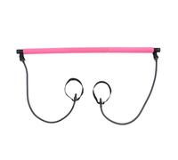 Toddmomy Pilates Resistance Band Workout Bar Pink Yoga Rod Muscle Trainer Home Fitness Gym Equipment for Stretching Strength Training and Bodybuilding