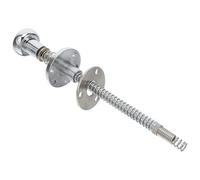 Toddmomy Pinball Machine Lever Rod Replacement Silver Alloy Spring Shooter Arcade Game Handle for Street and Tabletop Pinball Machines, 190Mm Control Rod for High-Intensity Ball Launching