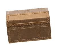 Toddmomy Pirate Treasure Chest Box for Boys and Small Plastic Storage Organizer with Spacious Interior and Safe Prize Container for Birthday Parties and Classroom Favors