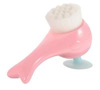 Toddmomy Plastic Face Cleansing Brush with Soft Bristles for Women, Easy to Hold and Lightweight Facial Scrubber for Exfoliating and Keeping Face Smoother, for Outdoor Traveling and Working