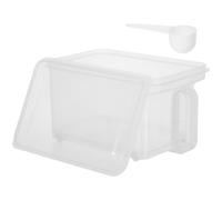 Toddmomy Plastic Laundry Detergent Bucket with Lid, Airtight Seal Container for Baking Soda Storage, Sturdy Powder Laundry Detergent Container with Lasting Convenience, Minimalist Modern
