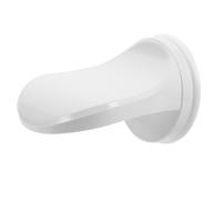Toddmomy Plastic Shower Shaving Foot Rest with Suction Cups for Bathroom Use, White Foot Washing Pedal Suitable for Pregnant Women the Infirm, Stand Firm on Smooth Dry Surfaces