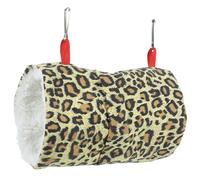 Toddmomy Plush Cylinder Hamster Tunnel for Small Pets Such as Chinchillas and Guinea Pigs, for Rest and Play on Sofa Or Floor, Soft Hideout Tunnel for Pet Rat Cage and Guinea Pig Hideout