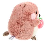 Toddmomy Plush Groundhogs Bobac Doll Soft Stuffed Animal for Cute Cartoon Design for Birthdays and Seasonal Decor