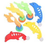 Toddmomy Pool Set for Ages Adorable Water Dive with Material Sun Resistant Floating Swim for Outdoor Backyard Beach and Summer Pool Parties