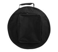 Toddmomy Portable 13/14 Inch Snare Drum Bag with Handle and Shoulder Strap, Black Oxford Cloth Padded Musical Instrument Case for Travel and Storage