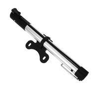 Toddmomy Portable Aluminum Alloy Bike Pump for Mountain and Road Cycling Mini Bicycle Tyre Inflator with Smooth Surface Lightweight Portable Bicycle Air Pump for Outdoor Use