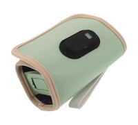 Toddmomy Portable Bottle Warmer with Digital Display USB Powered Compact Bottle Heating Sleeve Pu Leather Material for Travel and Stroller Walks