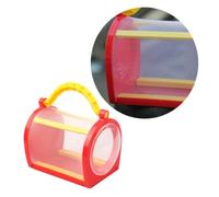 Toddmomy Portable Butterfly Cage for Boys and Girls Bug Catcher Kit Insect Net House Carrying Handle Fly Catchers for Indoor Outdoor Nature Exploration Toys