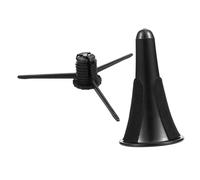 Toddmomy Portable Clarinet Stand Tripod Foldable Metal Clarinet Holder Oboe Bracket Musicians Practice Storage Support Stand