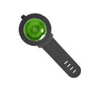 Toddmomy Portable Dog Walking Safety Lamp for Pets Glow The Dark Puppy Light Plastic Collar Lamp for Nighttime Visibility Gem