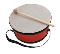 Toddmomy Portable Hand Drum for Preschool Musical Percussion Instrument with Drum Stick Lightweight Safe Educational for Early Music Learning and Performance