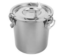 Toddmomy Portable Manual Goat Milker Stainless Steel Bucket Milking Kit for Sheep Cow Dairy Farm Outdoor Use