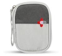 Toddmomy Portable Oxford Cloth First Aid Kit Travel Bag Easy to Wash Feature, for Outdoor Activities and Office Drawer Storage, Compact Sundries Storage Pouch and Survival Emergency Bag