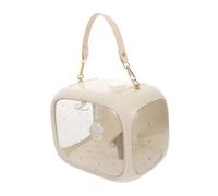 Toddmomy Portable Parrot Carrier Bag with Perch Stand and Breathable Ventilation Holes Anti-escape Small Bird Travel Cage for Outdoor Activities Multifunctional Travel Parrot Cage with