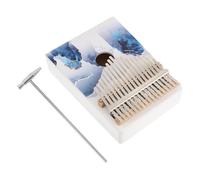 Toddmomy Portable Thumb Piano Kalimba Beginner Finger Piano with Ergonomic Design Pine Body Ethereal Sound for Music Lovers for Beginners and Advanced Users