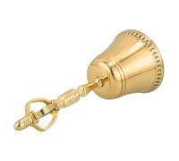 Toddmomy Portable Traditional Buddhism Prayer Bell Elegant Four Bell Design for Home Meditation and Inner Harmony Durable Copper for Calming Atmosphere