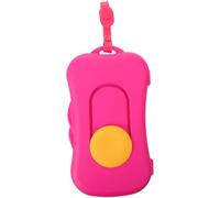 Toddmomy Portable Wipe Holder Travel Wipe Dispenser Reusable Lightweight Plastic Compact Design Small Size 8.84x4.72x1.18in for Travel and Different Places