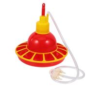 Toddmomy Poultry Feeding Device Automatic Chick Feeder for Sized Chickens Water Food Dispenser for Home Farm Use Easy to Clean and Maintain for Raising Healthy Birds