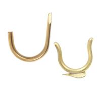 Toddmomy Premium Copper Trumpet Finger Hooks for B Flat Trumpet Front and Back Finger Hook Accessories Small and Light Design Easy to Carry