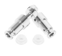 Toddmomy Pressure Cooker Float Valve Replacement Set with Silicone Cap and Sealer Gasket, 2 Sets Spare Parts Compatible for Instant Pot Duo60, Safety Steam Release Valve for Pressure Cooker