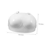 Toddmomy Professional Reusable Fencing Chest Guard for Women and Youth Protective Breastplate for Fencing Practice and Training Equipment