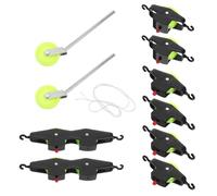 Toddmomy Pulley System Science Experiment Kit for Education Twin Sheave Pulley Lift System with Fixed Homeschool Physics Supplies and Middle School Classroom Demo Equipment