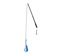 Toddmomy Puppy Flirt Pole Extendable Dog Teaser Stick for Training Interactive Play Lightweight Sturdy Keeps Dogs Happy Healthy for Exercise Obedience Training