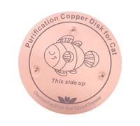 Toddmomy Pure Copper Disc for Cat Fountain: 0.6mm Thick, 4-Inch Pet Waterer Purification Disk - All-Season Purify Water Cleaning Disc - Fits Cat Water Bowl, Birdbaths