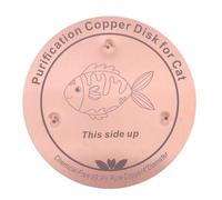 Toddmomy Pure Copper Disc for Cat Fountain: 0.6mm Thick, 4-Inch Pet Waterer Purification Disk - Water Cleaning Disc - All-Season Purify Water Bowl - Fits for Cat, Dog, Birdbaths