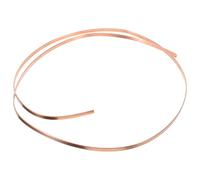 Toddmomy Pure Copper Flat Bar with Versatile Functionality and High Durability, for Crafting, Welding, and Industrial Applications, Premium Quality Copper Material for Reliable Performance