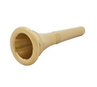 Toddmomy Pure Copper Horn Mouthpiece Replacement for Music Instruments Smooth Surface Wear-resistant Comfortable Feel Easy to Clean Loud Sound and Tone Suitable for Novice and Professional