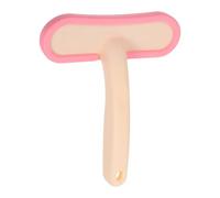 Toddmomy Rabbit Grooming Brush Silicone Bristles Pet Comb Bunny Brush for Grooming Guinea Pigs Chinchilla Hair Removal Massage