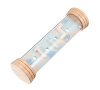 Toddmomy Rainstick with Cognitive Maze for Sensory Development Safe Non-toxic Percussion Instrument Compact Rain Sound Maker for Early Education and Motor Skill Learning