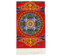 Toddmomy Ramadan Plastic Tablecloth - 70.74 X 42.44 Inches Red Rectangular Table Cover for Eid Festival Dining Table Decoration, Parties, and Home Use