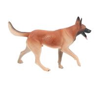 Toddmomy Realistic Dog Figures Collectible, Toy German Shepherd Figure Style Great Dane Model, Stable Standing Plastic Canine Sculpture, Outdoor Garden Ornament Home Room Decor Plaything