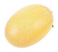 Toddmomy Realistic Made of Sturdy Plastic Fruit Model Fake Cantaloupe Artificial for Repeated Use, for Still Life Drawing and Artistic Endeavors Home Decor or Photography Props