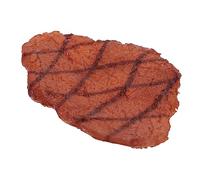 Toddmomy Realistic Meat Model Simulated Steak Toys Artificial Pork Ornament for Pretend Food Play