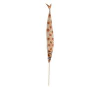 Toddmomy Realistic Simulation Saury Fish Model 30cm Fake Roast Seafood Prop for Kitchen Home Party Decoration Educational Play Food Display Accessories