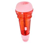 Toddmomy Red Echo Microphone Toy for Kids Toddler Fake Echo Microphone Party Prop Pretend Play Performance Accessory