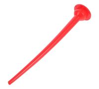 Toddmomy Red Long Caulking Extension Nozzle Soft Silicone Applicator Tip for Construction Adhesive Dispensing, Thin Design Suitable for Precise Sealing and Finishing Tasks