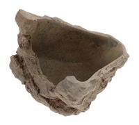 Toddmomy Reptile Pet Hiding Cave Photography Prop Resin Craft Reptile Shelter Cave