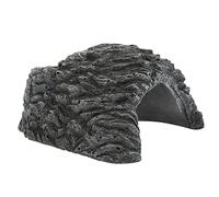 Toddmomy Resin Reptile Shelter Cave Multi Functional Turtle Basking Platform and Hiding Spot for Indoor Pets Practical Turtle Cave Decor for Tortoise and Small Reptile Habitat