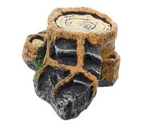 Toddmomy Resin Turtle Basking Platform for Aquariums Lifelike Tortoise Terrace and Reptile Habitat Decor Sunbathing Stand for Turtles and Frogs Creates Natural Landscape Fish Tanks