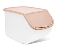Toddmomy Reusable Cage Hamster Bathtub with Smooth Surface and Safe for Playing and Bathing, Pp and Pe Material Small Pet Animal Sand Bath Box for Home and Pet Store Use