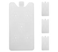 Toddmomy Reusable Ice Packs Safe and Lightweight 4pcs PE Material 200g Portable Cooler Ice Packs for Air Conditioner Fan and Cooler Bags for Travel and Outdoor Events