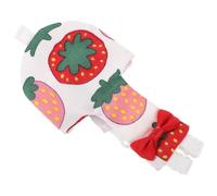 Toddmomy Reusable Pet Parrot Outfit Soft Fabric Bird Diaper Flight Suit Comfortable and Fashion Design Red Bird Outfit for Pet Random Color