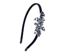 Toddmomy Rhinestone Headband Not Easy to Break or Deform and Flower Design, Made of Iron and Aluminum Alloy Fits Head Size, Elegant and Chic Hair Accessory for Women for Daily Wear