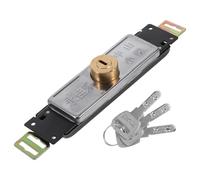 Toddmomy Rolling Shutter Door Lock Heavy Duty Gate Lock Kit with Security Hook and Vertical Latch for Garage and Warehouse Doors Sturdy Commercial Equipment