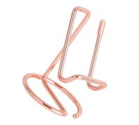 Toddmomy Rose Gold Iron Desktop Phone Stand Sturdy Phone Holder Compatible with Various Smartphones for Video Watching and Gaming